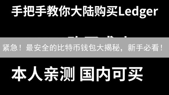 紧急！最安全的比特币钱包大揭秘，新手必看！