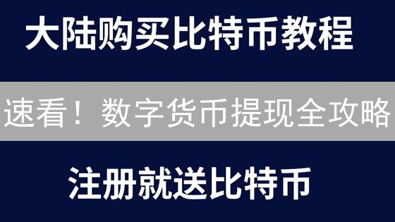 速看！数字货币提现全攻略：安全到账的秘诀！