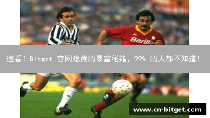 速看！Bitget 官网隐藏的暴富秘籍，99% 的人都不知道！