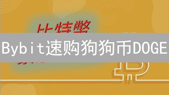 Bybit速购狗狗币DOGE？新手指南：法币轻松购入攻略！
