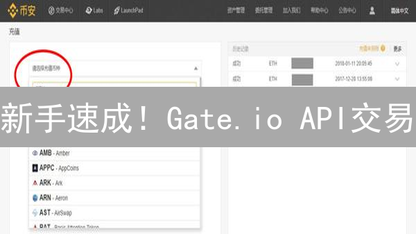 新手速成！Gate.io API交易：从入门到精通【避坑指南】